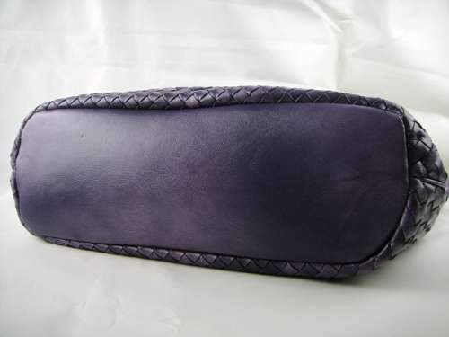 Bottega lambskin bag 9600 double purple - Click Image to Close